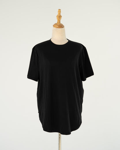 Black Boxy Tee