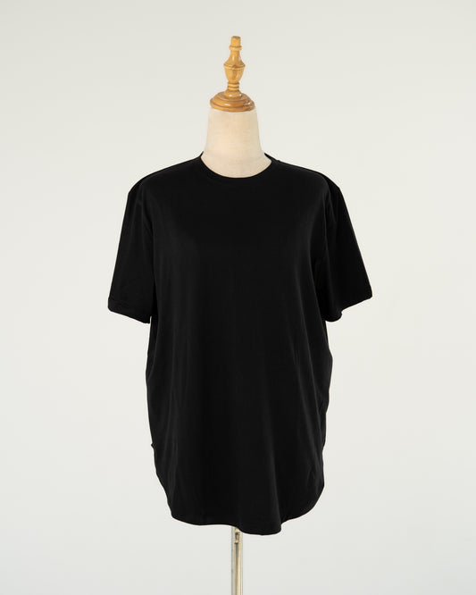 Black Boxy Tee