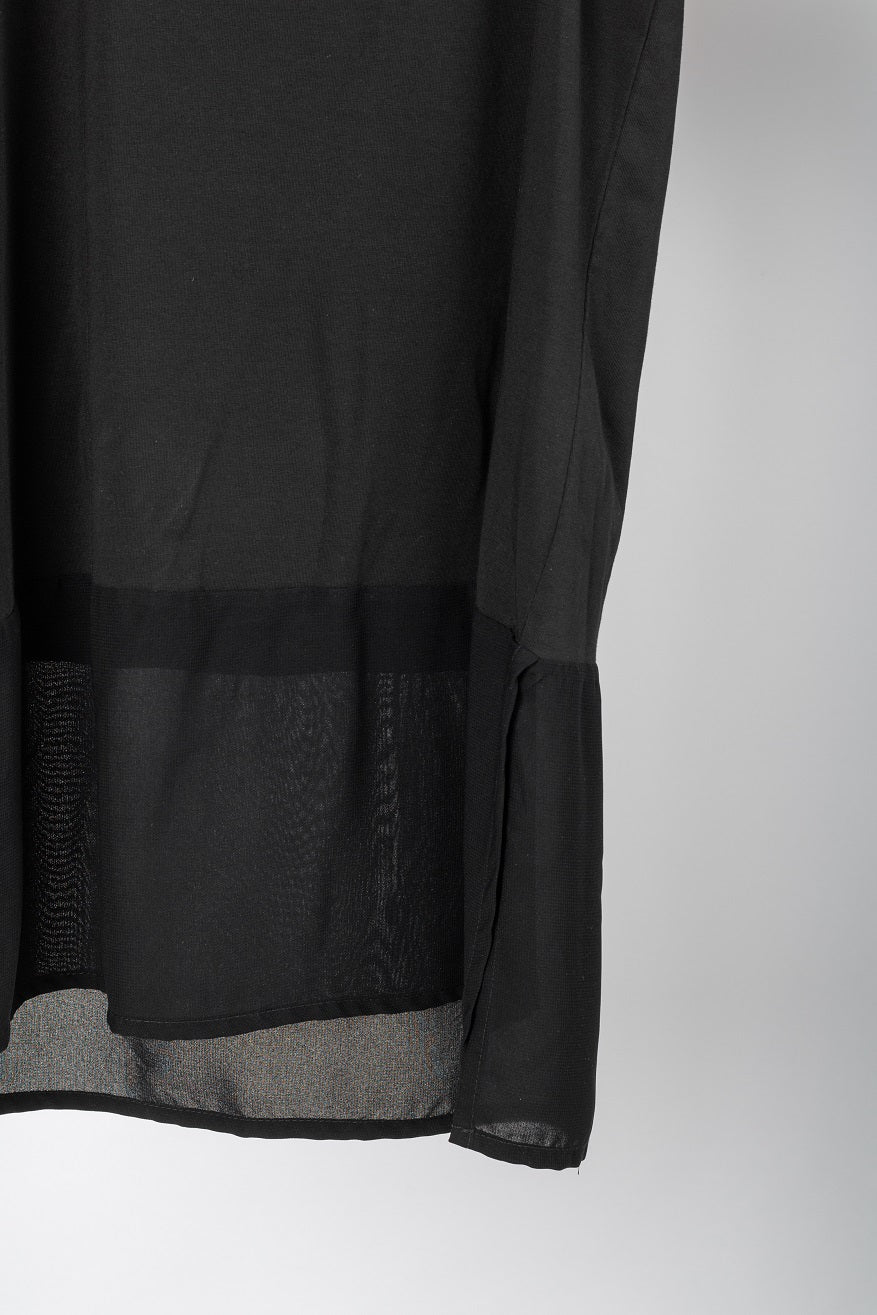 Half & Half Sleeveless Basic