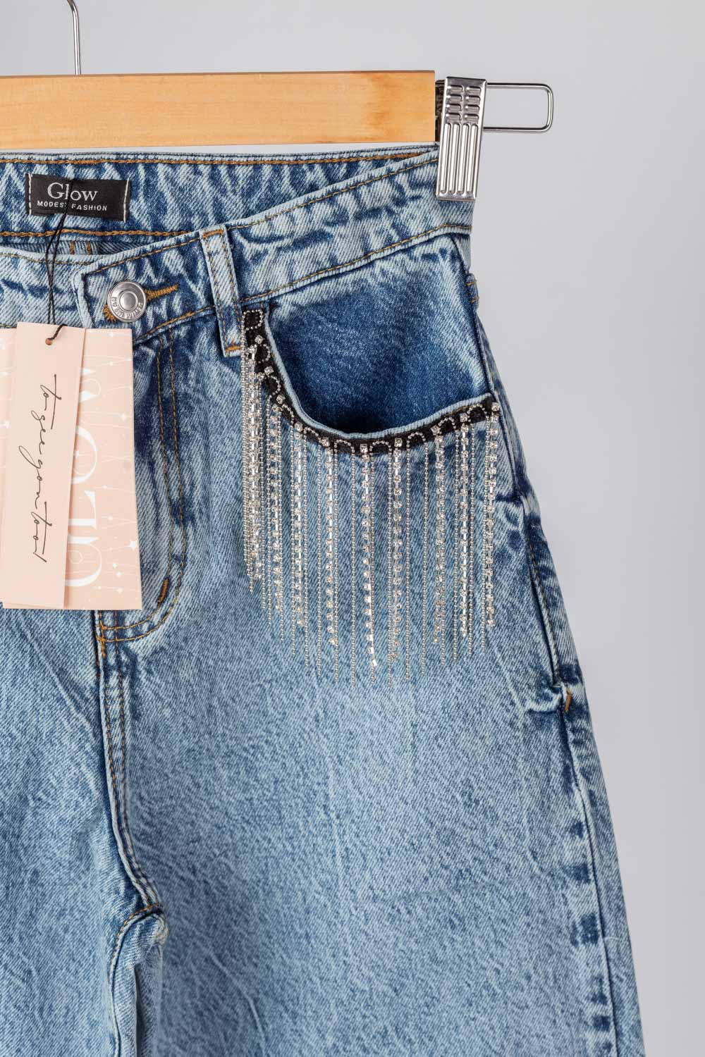 Glity Denim Pants