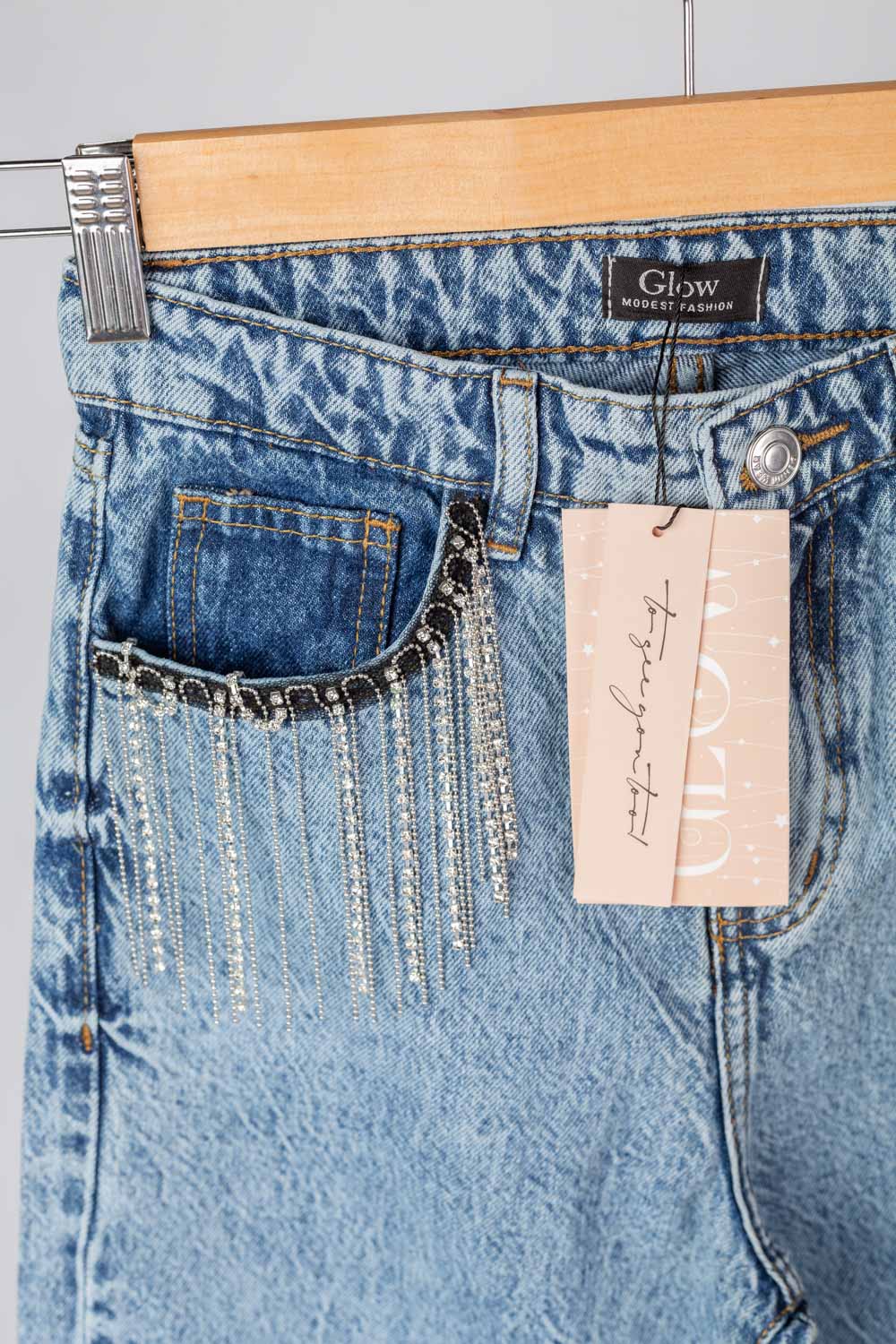 Glity Denim Pants