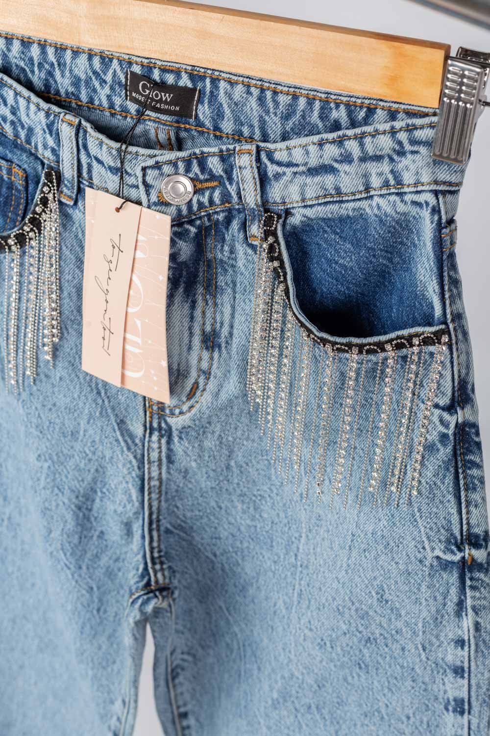 Glity Denim Pants