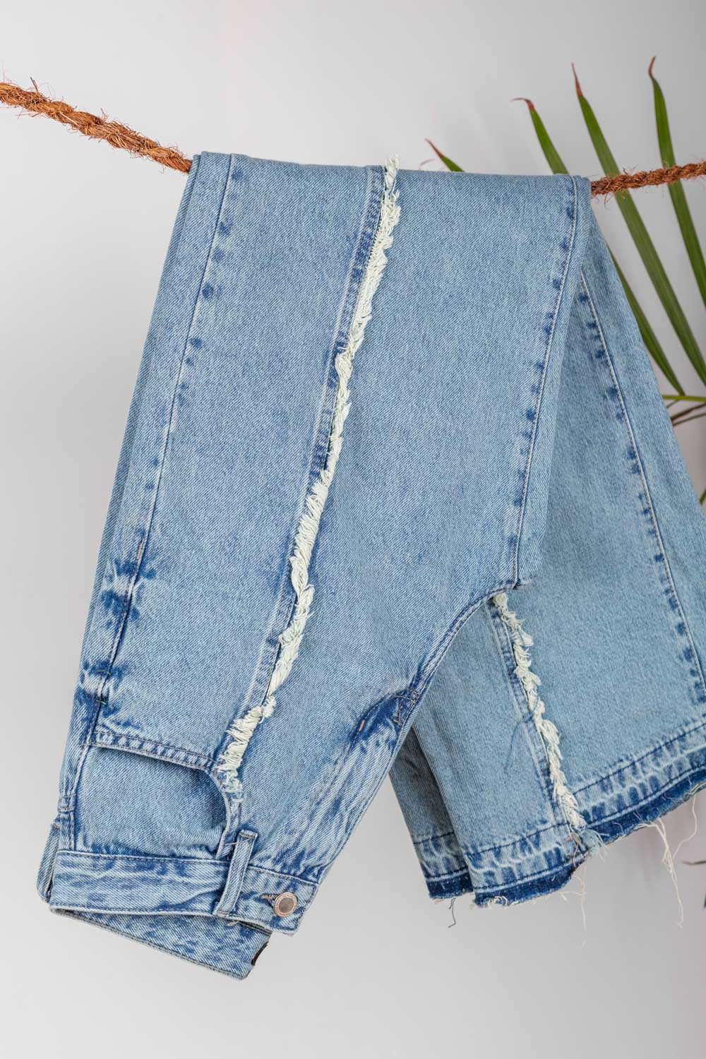 Flowy Denim Pants