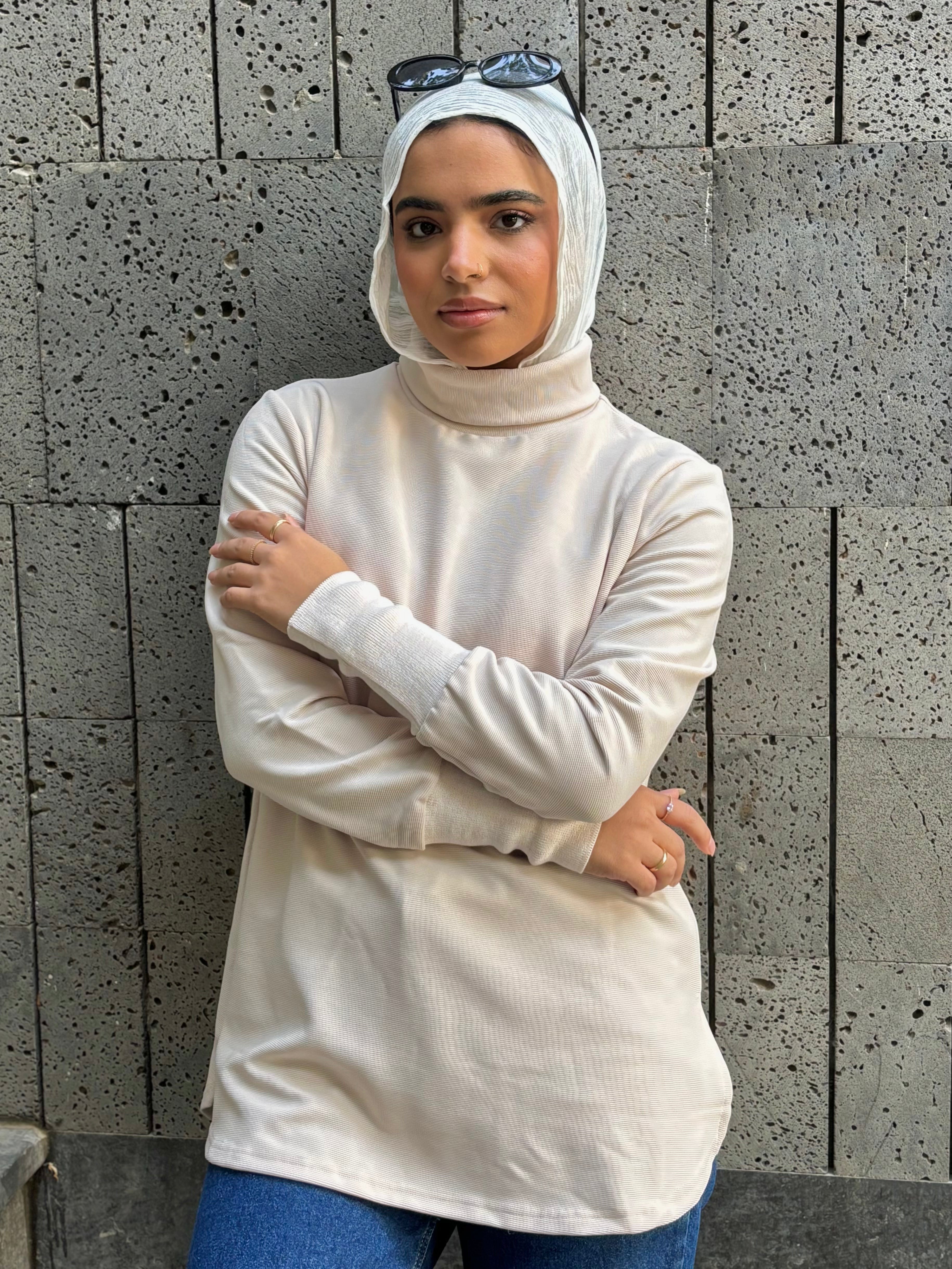 Elevated Cuffs High neck