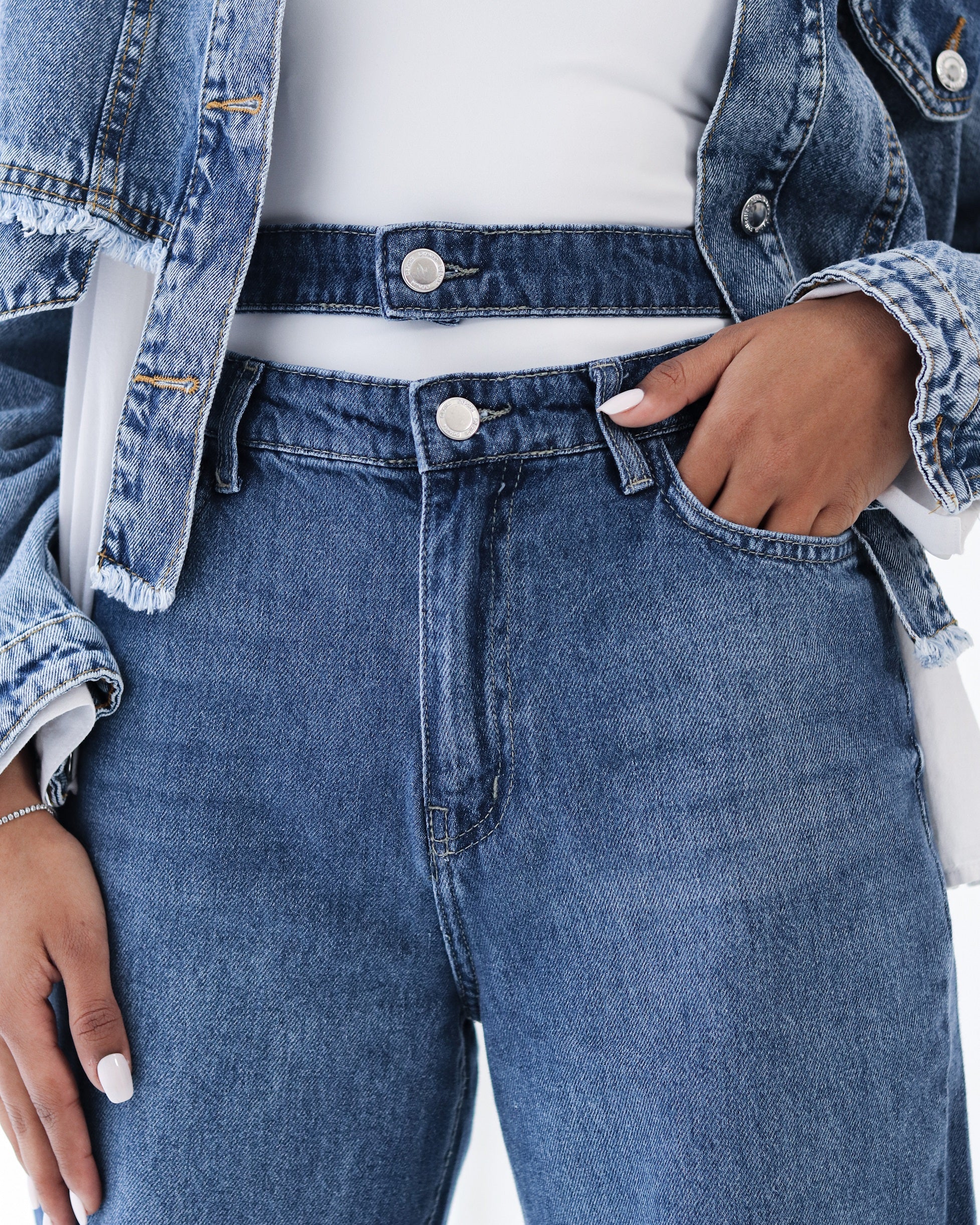 Glow Denim Pants