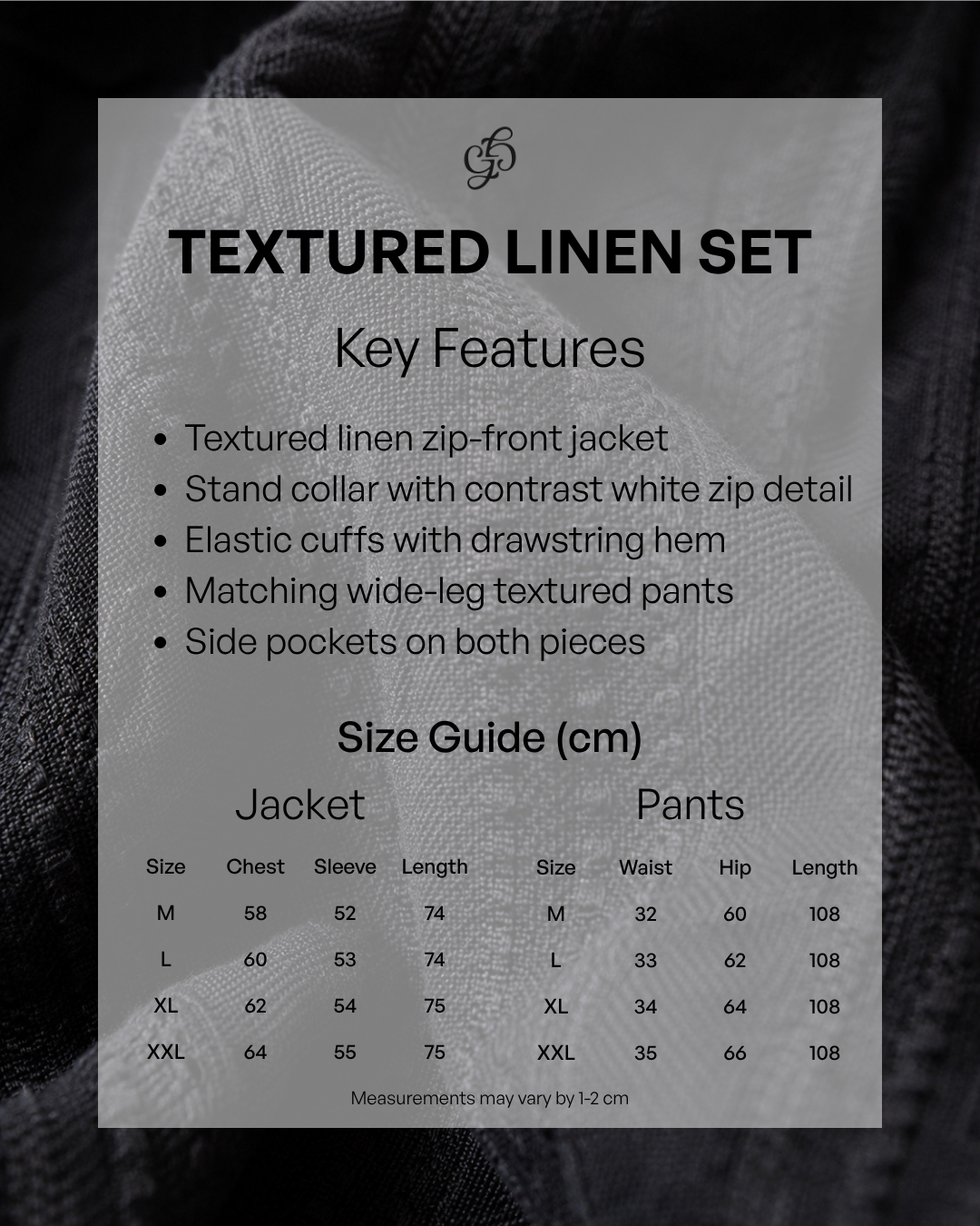 Textured Linen Set