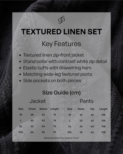 Textured Linen Set