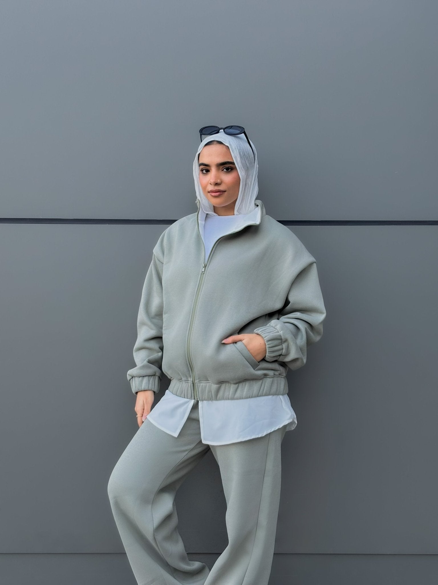 Comfort in Olive Set - Glow Modest