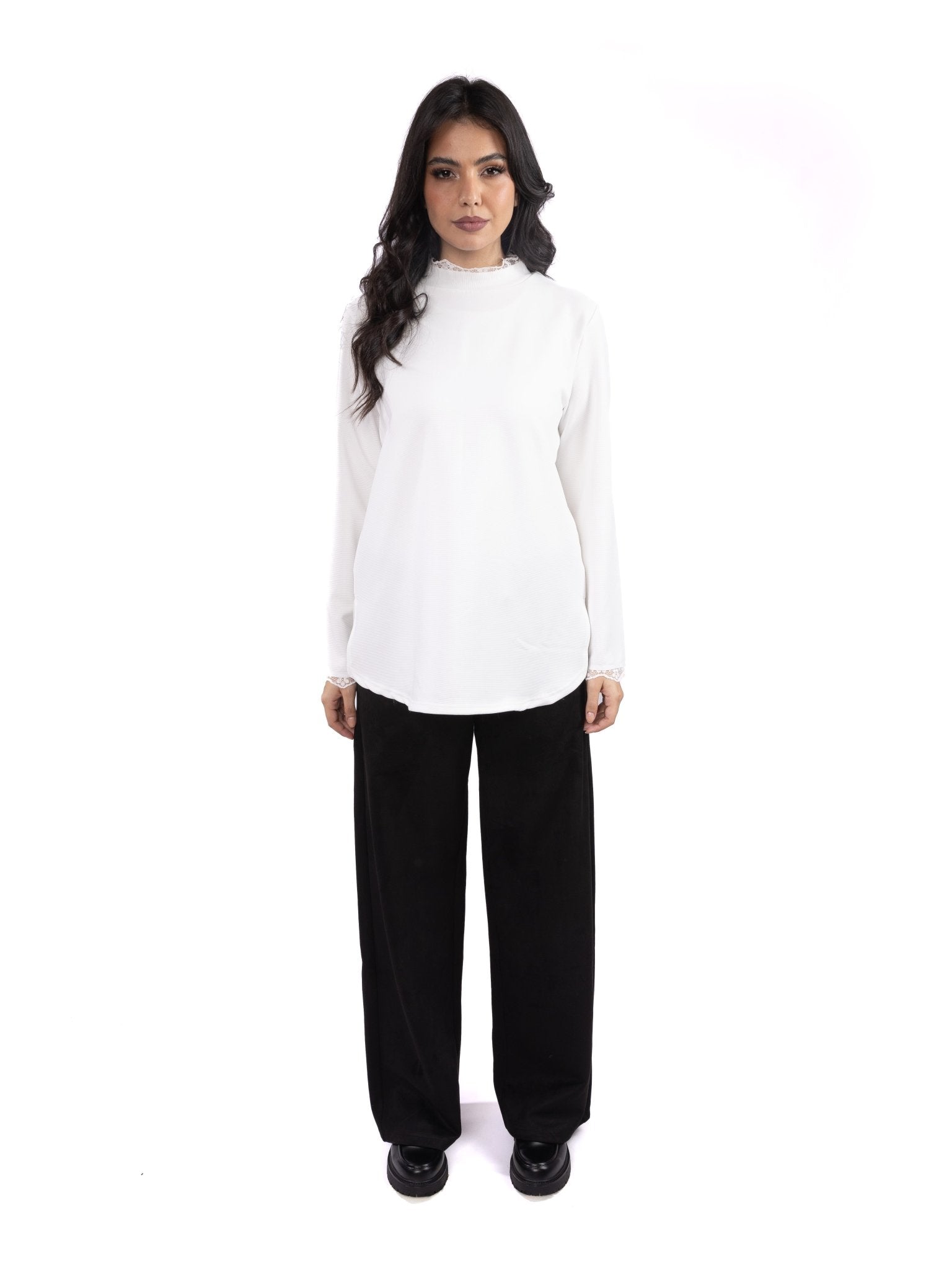 Elevated Velvet Wide Pants - Glow Modest