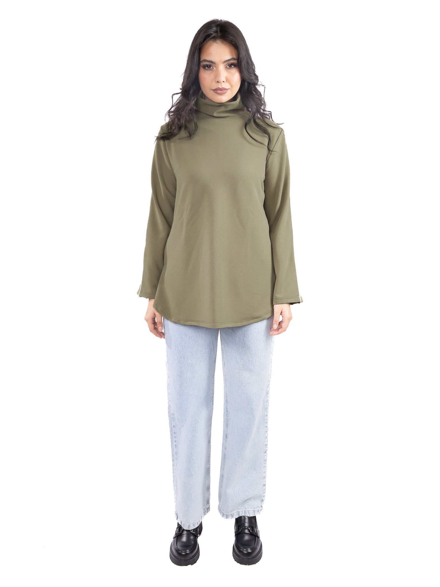 Frost Straight Denim - Glow Modest