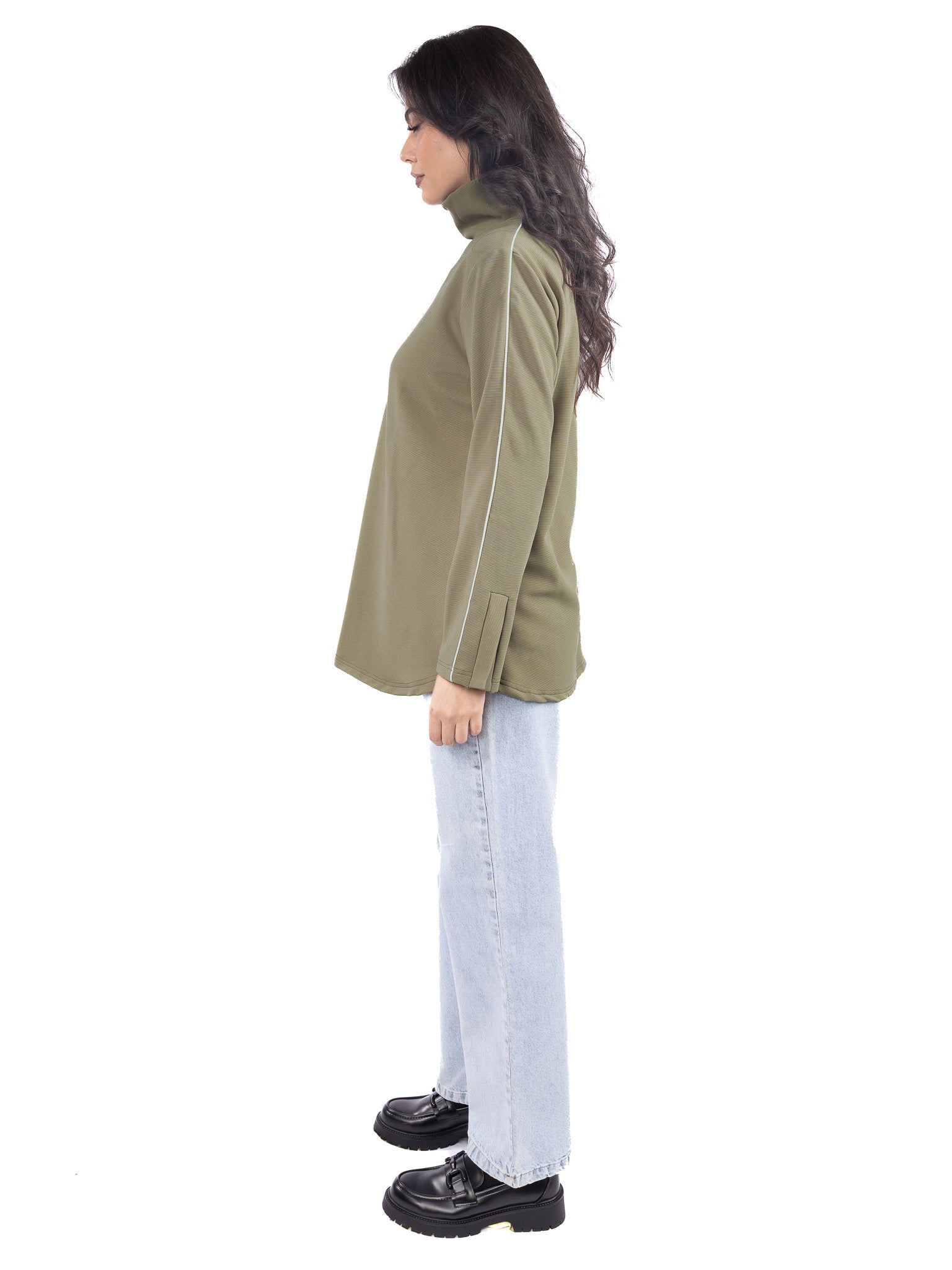 Frost Straight Denim - Glow Modest