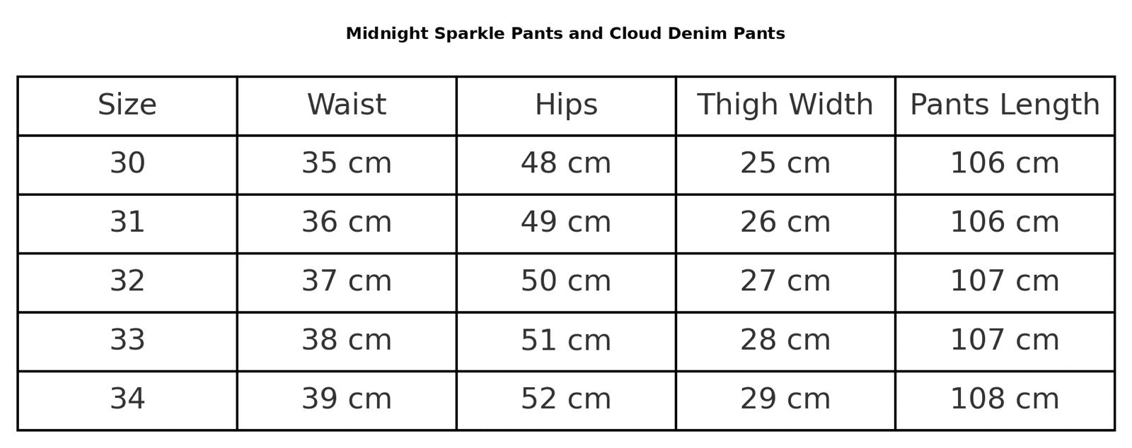 Midnight Spark Denim Pant - Glow Modest