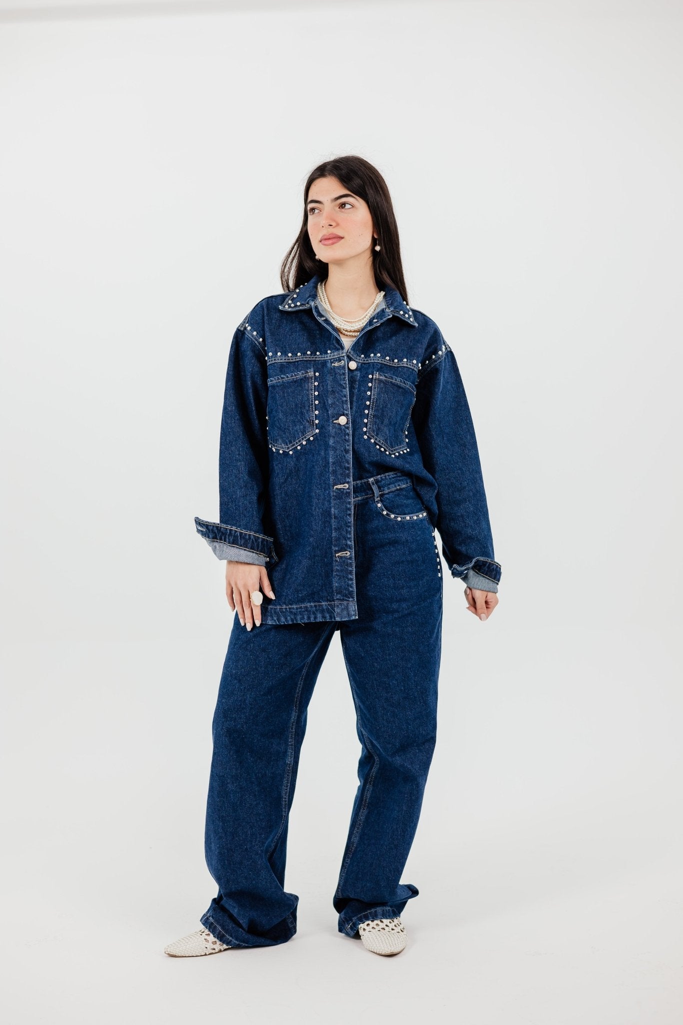 The Nova Denim Jacket - Glow Modest