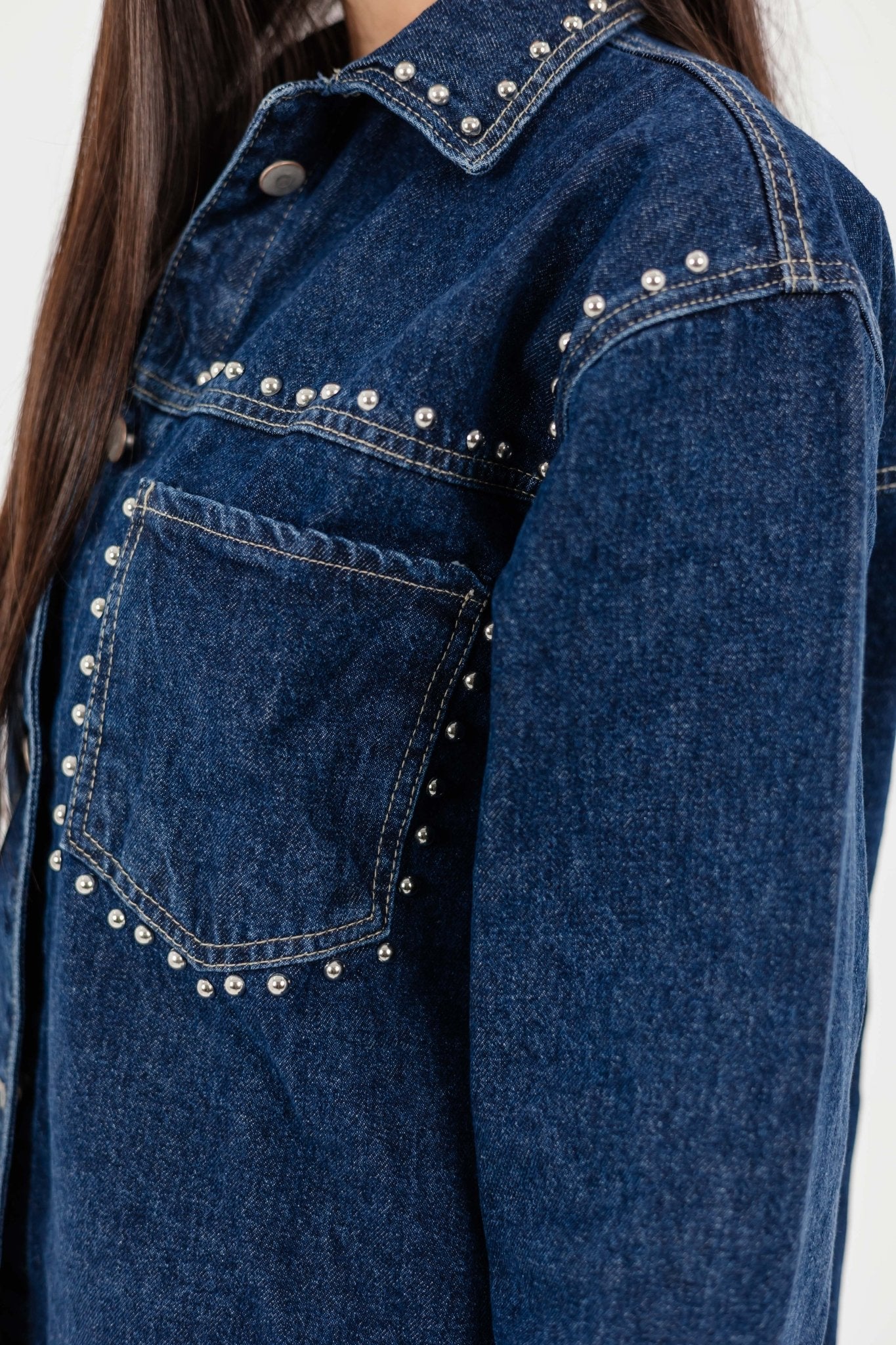 The Nova Denim Jacket - Glow Modest