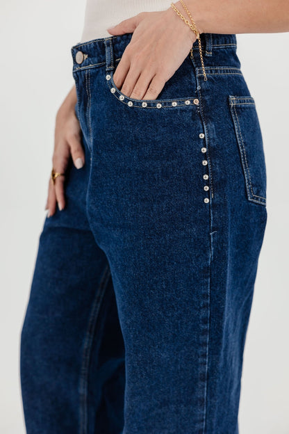 The Nova Denim Pants - Glow Modest