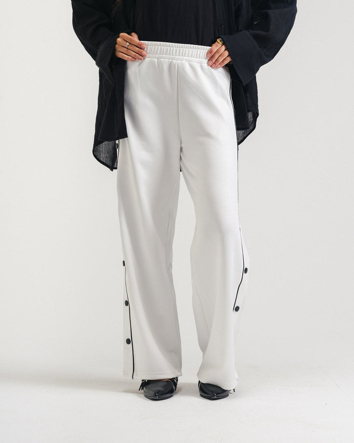 White Pop Pants
